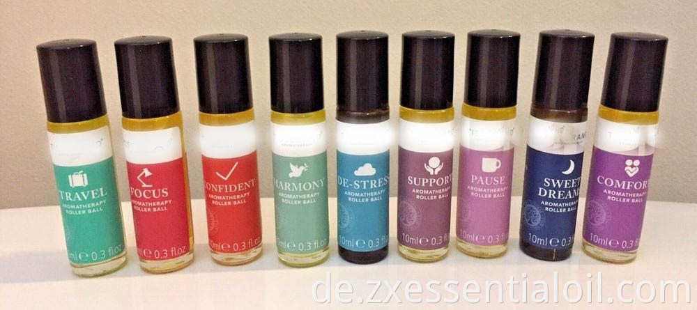 Ätherische Öle Aromatherapie Roll-on 10 m reines Pflanzen ätherischer Öl-Set Teraputic-Grad